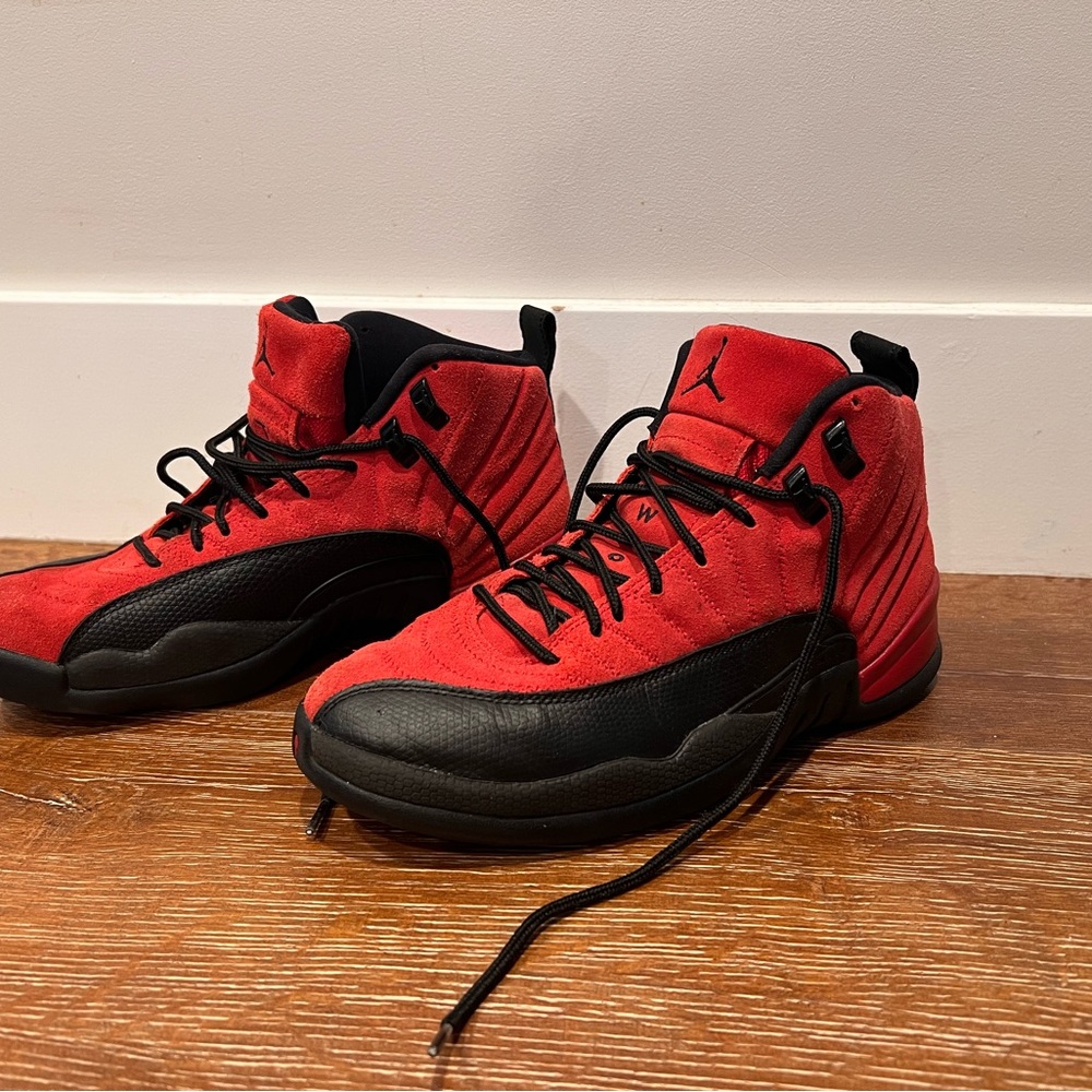 Jordan Red and Black Men's Sneakers